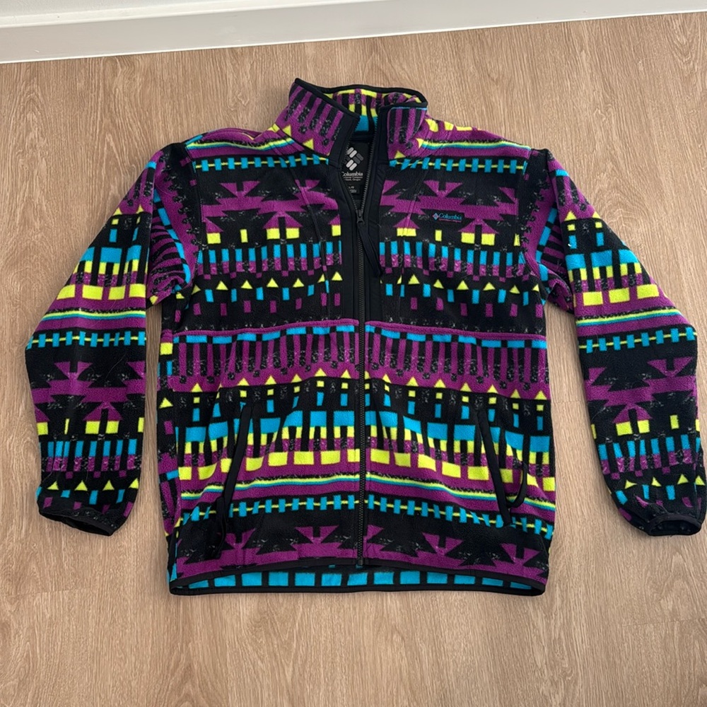 Vintage Columbia Zip Fleece Jacket